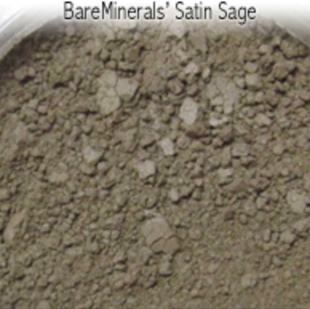 ❇️🧚‍♀️SATIN SAGE Bareminerals MINI DISCONTINUED EyeColor NWT